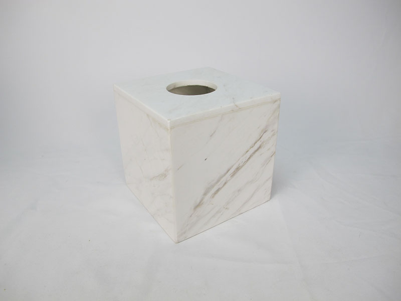 MABR-170001  White marble bathroom set